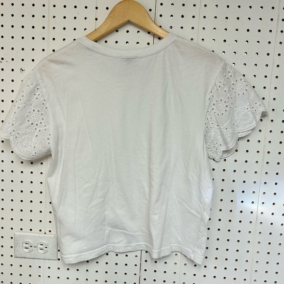 Rails Georgia Eyelet Sleeve Tee - Picture 3 of 4